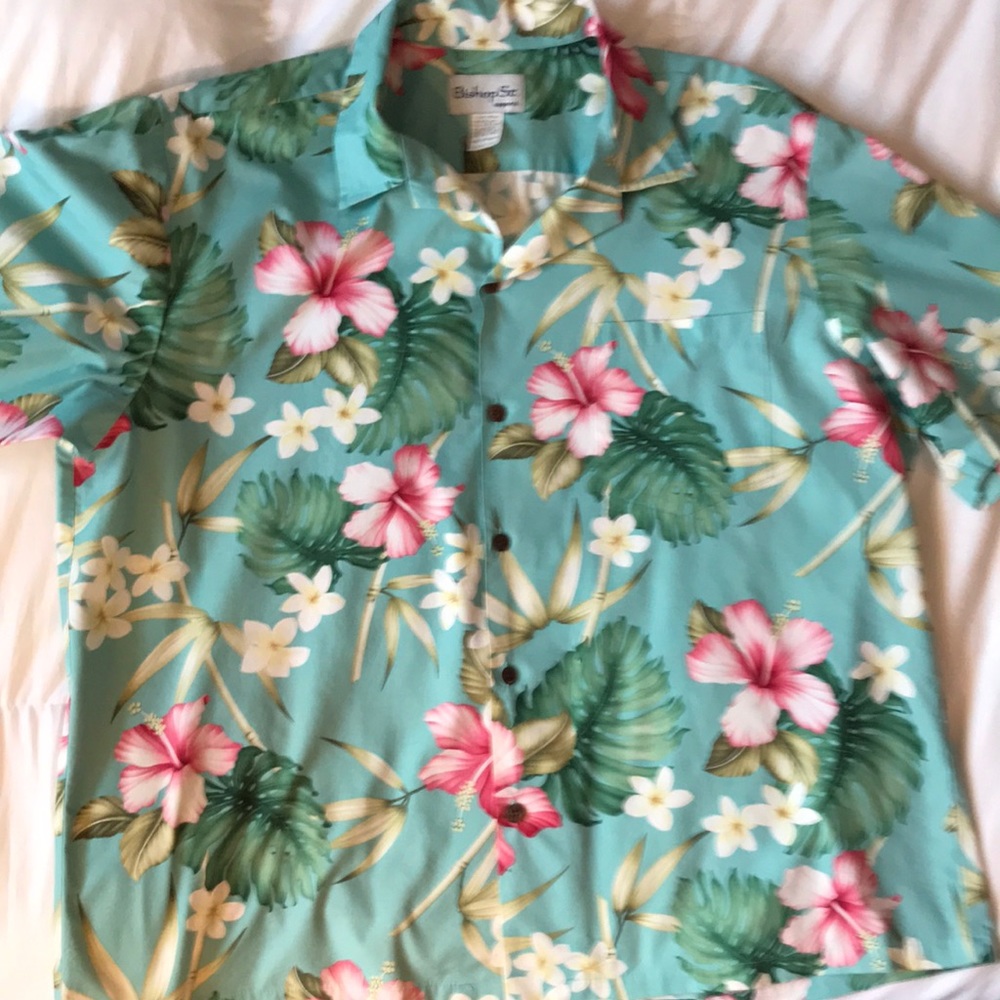 COPY - Genuine Hawaiian print cotton floral shirt
